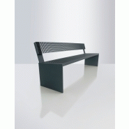 Banc public en métal moderne norcor staal Banc public en métal moderne norcor staal