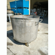 Cuve en acier inoxydable de 1000 litres avec roues