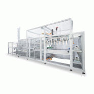 Ensacheuse auto haute vitesse - conditionnement flacons thermoplastique en ldpe préformé