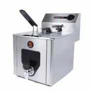 Friteuse industrielle électrique PF-10 avec cuve de 8 litres, puissance 3500W monophasée 230V en acier inoxydable | Sammic - 5130143