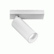Gea Luce Plafonnier Orientable Gfa 12W Led 3000K Faisceau 38° Cri>90 Ip20 Aluminium Blanc Satiné - Gealuce - blanc GFA1472C