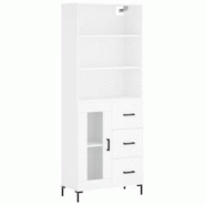 Helloshop26 - Buffet bahut commode armoire meuble de rangement organisateur cuisine salle de séjour salon haut 69,5 x 34 x 180 cm 02_0032551 - 300021 Helloshop26 - Buffet bahut commode armoire meuble de rangement organisateur cuisine salle de séjour salon haut 69,5 x 34 x 180 cm 02_0032551 - 300021