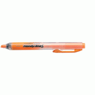 PENTEL Surligneur Handy-Line S Rétractable/Rechargeable Violet - violet plastique SXS15-VO