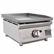 Plancha à Gaz lisse en ACIER Laminé - L400 | Arilex - 40PGLN_0