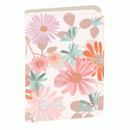 Quo Vadis - Agenda année scolaire - 2026-2027 - Universitaire - Français - Bloom - Rose - août à août - 10x15 cm - Papier Clairefontaine blanc -