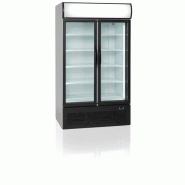 Réfrigérateur vitré 2 portes 875 litres porte aluminium noir - PFSC1950H