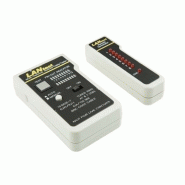 Rj45 - testeur de câble rs pro connecteur coaxial - 9v