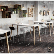 Table haute NIL - Mobel Linea - 160, Anthracite_0