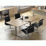 Table de réunion avec top access Table de réunion avec top access