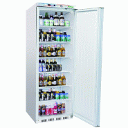 Armoire réfrigérée positive en laqué blanc intérieur en ABS 400L Forcar