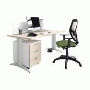 Bureau 160 x 60 cm--oxi- pieds i design - fabriqué par las