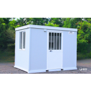 Cabane de chantier modulaire et personnalisable de 6.84 m² - ACCESS Z310 - Disponible en achat ou en location courte/longue durée Cabane de chantier modulaire et personnalisable de 6.84 m² - ACCESS Z310 - Disponible en achat ou en location courte/longue durée