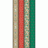 Clairefontaine Lot de 30 Rouleau de papier kraft Noël, 70 g/m², 2 m x 0,70 m, motif Esprit de Noël - 3329682239100