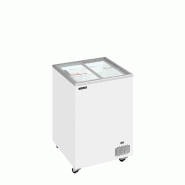 Congélateur vitré de crème glacée IC101SC (108 / 91) blanc TEFCOLD