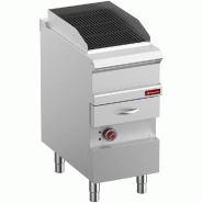 Diamond - Grill Vapeur électrique, grille en fonte "double face", module 1/2, - réf. E7/GVQA4-N - inox AKS-E7/GVQA4-N
