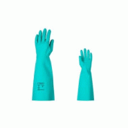 GANTS NITRILE 5540 vert epaisseur 0.56mm longue manchette 45cm