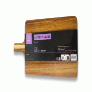 In Situ - Lot de deux planches à servir longueur 40cm x largeur 20 cm - marron Bois massif 991914_0