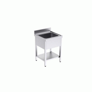 Plonge inox 1 bac Référence: FGB-66/10 Plonge inox 1 bac Référence: FGB-66/10