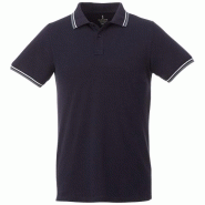 Polo tipping manches courtes homme Fairfield 38102495 - col côtelé avec maille piquée 100% coton 180 g/m² Polo tipping manches courtes homme Fairfield 38102495 - col côtelé avec maille piquée 100% coton 180 g/m²