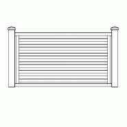 Portail coulissant aluminium odisseia - 451 Portail coulissant aluminium odisseia - 451