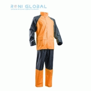 Ensemble de sécurité fluo coupe-vent anti-pluie en polyester enduit PVC souple - PVC SET COVERGUARD - Ref: cov-MO50775/cov-MO50765_0
