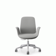 Siège de bureau " ELLIEPRO" - Piètement 5 branches - Dossier bas
