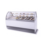 Vitrine à pâtisseries avec réfrigération ventilée - millennium pastry lx isa