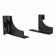 Console RUN pour tablette FLY - L10,05xP4,55xH6,45cm - par 2 - noir