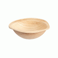 Demi sphère feuille de palmier Ø6x2cm - par 500