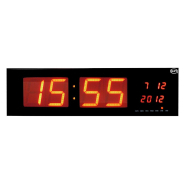 Horloge - Calendrier LED - Date - 4 chiffres 12,5 cm - Sur secteur - 0235VE