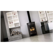 MASTERFLAMME GR I - NOIR - 17KW POÊLE À BOIS