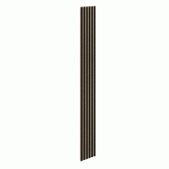 Panneau Vertigo T03 MDF naturel et noir 29x1,8x240cm - par 2