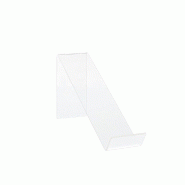 Présentoir multifonction - 5x20cm - Transparent - Polystyrène