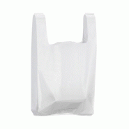 Sacs bretelle plastiques - Dimensions 26 + 12 x 45 cm - Colis de 500 sacs - 3760066537724