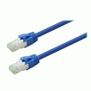 NAMBO CÂBLE PATCH S/FTP CAT 6A T138 GHMT ISO/IEC BLEU 25 M PATCHKABEL NAMBO CÂBLE PATCH S/FTP CAT 6A T138 GHMT ISO/IEC BLEU 25 M PATCHKABEL