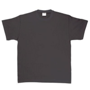 2 T-shirts manches courtes 100% coton noir, taille XXL 2 T-shirts manches courtes 100% coton noir, taille XXL