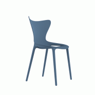 Chaise Design in & out LOVE - bleu