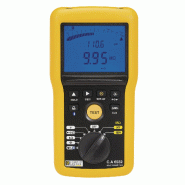 CHAUVIN ARNOUX - CA 6532 - Contrôleur d'isolement Telecom - Tensions d'essai 50V/100V - 20 Gohm - Boîtier IP54