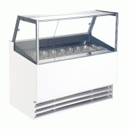 CombiSteel Vitrine à crème glacée BORNEO 12X5L - blanc 7487.0260