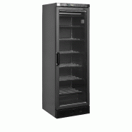 Congélateur vertical vitré UFSC371G Black ( 300 / 270L) Noir TEFCOLD