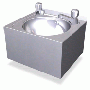 FRICOSMOS COMERCIAL ALFER - Lavabo d'angle suspendu Série XS - pignon. Modèle 061432 - inox LMFRI018