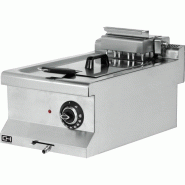 Friteuse électrique de table 10 litres 7,2 kW 400x635x285h mm EMP6FE010 Line 600 Istanbul - EMP6FE010