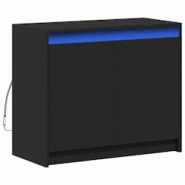 Helloshop26 - Buffet bahut commode armoire meuble de rangement organisateur cuisine salle de séjour salon avec LED 72 x 34 x 61 cm 02_0029814 - 30002 Helloshop26 - Buffet bahut commode armoire meuble de rangement organisateur cuisine salle de séjour salon avec LED 72 x 34 x 61 cm 02_0029814 - 30002