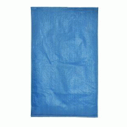 Lot 100 SACS PP neuf 50X80, SWL: 25 kg , PP tissé non laminé - Bleu