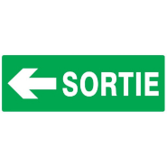 Panneaux rigides 330x120 mm secours évacuation - PNGPSC-TL09/SRTG_0