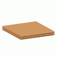 Plaque carton intercalaire autres formats double cannelure - 940211 – 190 x 240 cm Plaque carton intercalaire autres formats double cannelure - 940211 – 190 x 240 cm