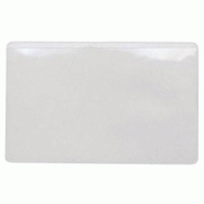 Porte-BPT - Porte-badge transparent pour pare-brise - Lot de 100 - H 60 x l 95 mm - Pour carte ISO