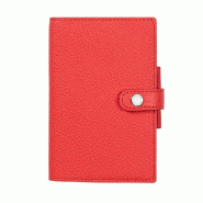 QUO VADIS Agenda Moderne - Agenda - Spiralé - INT 8313S 13 SEM - Semainier Horizontal - Camargue - Orange - janv à déc - 8,5x13cm - Cuir pleine fle