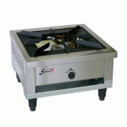 Réchaud gaz 1 feu 14 000 W - Classique & Wok