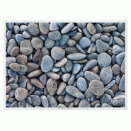 Set de table en pure cellulose 70g/m2 motif Galets 31x43cm - par 2000